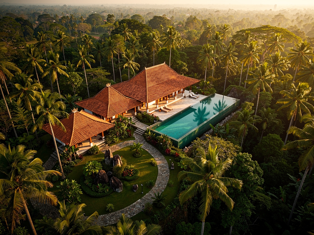 Properti villa dengan pemandangan alam yang menarik